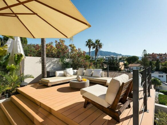 Scandinavian design villa with infinity pool Nueva Andalucia Marbella
