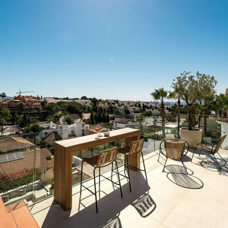 Scandinavian design villa with infinity pool Nueva Andalucia Marbella