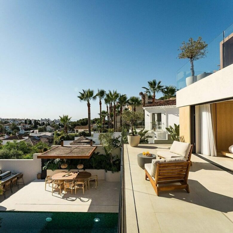 Scandinavian design villa with infinity pool Nueva Andalucia Marbella