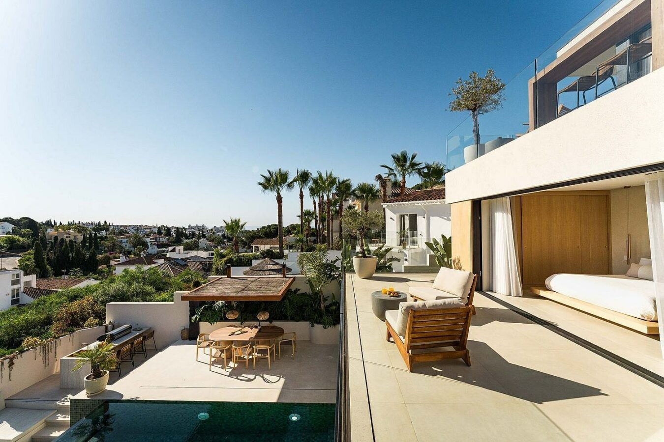 Scandinavian design villa with infinity pool Nueva Andalucia Marbella