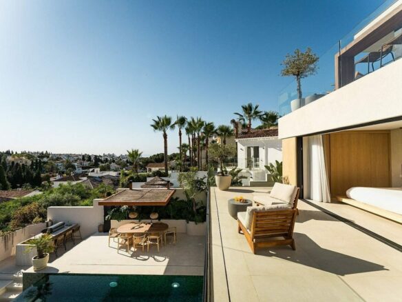 Scandinavian design villa with infinity pool Nueva Andalucia Marbella