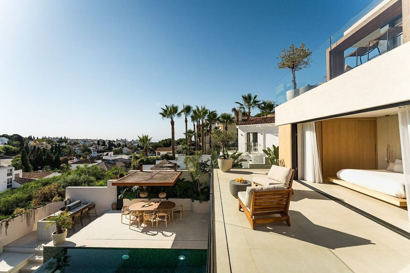 Scandinavian design villa with infinity pool Nueva Andalucia Marbella