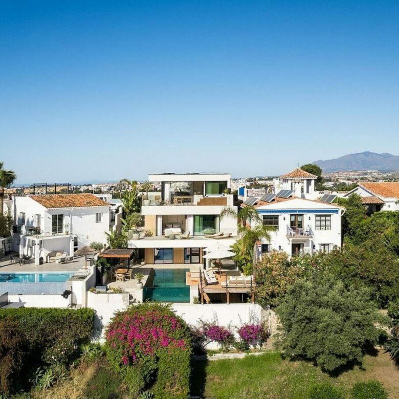 Scandinavian design villa with infinity pool Nueva Andalucia Marbella