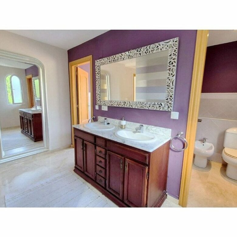 Seven bedroom golf villa with pool and mountain views Guadalmina Alta San Pedro