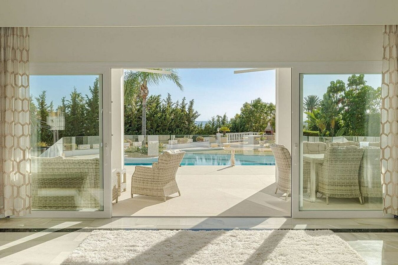 Six suite villa with indoor and outdoor pools spa and gym El Paraiso New Golden Mile
