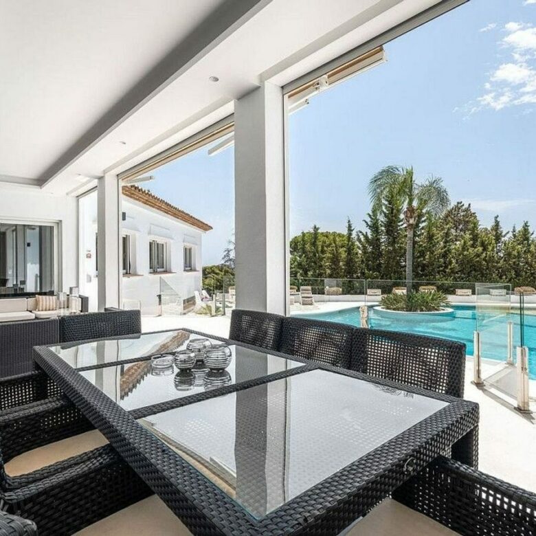 Six suite villa with indoor and outdoor pools spa and gym El Paraiso New Golden Mile