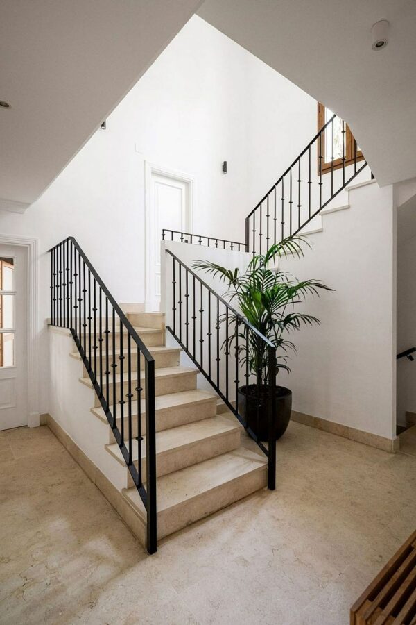 South facing family villa with private pool Rocio de Nagueles Golden Mile Marbella