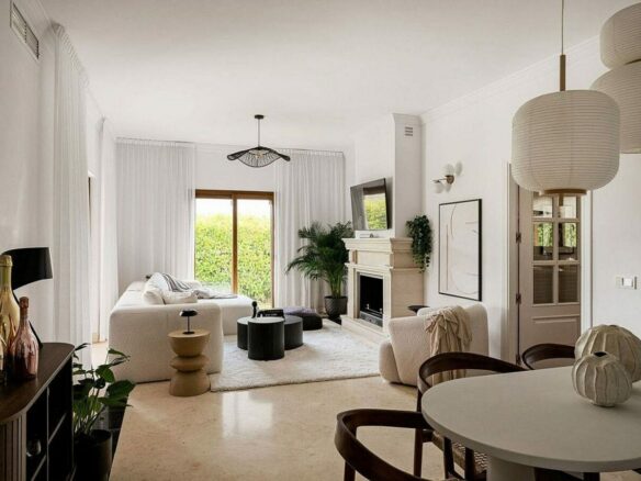 South facing family villa with private pool Rocio de Nagueles Golden Mile Marbella
