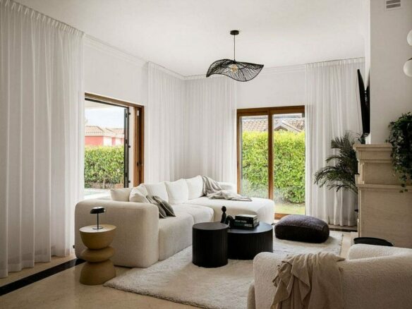 South facing family villa with private pool Rocio de Nagueles Golden Mile Marbella