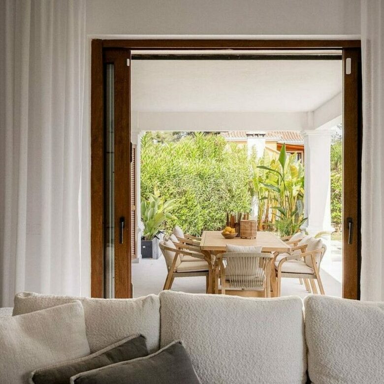 South facing family villa with private pool Rocio de Nagueles Golden Mile Marbella