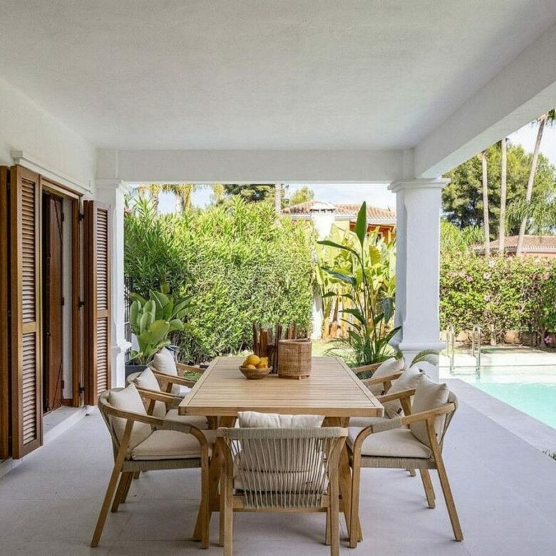 South facing family villa with private pool Rocio de Nagueles Golden Mile Marbella