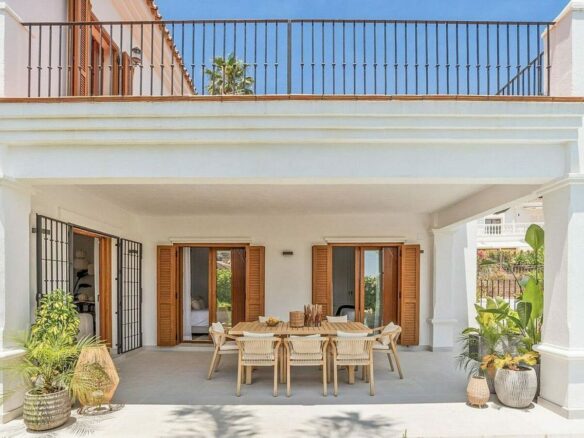South facing family villa with private pool Rocio de Nagueles Golden Mile Marbella