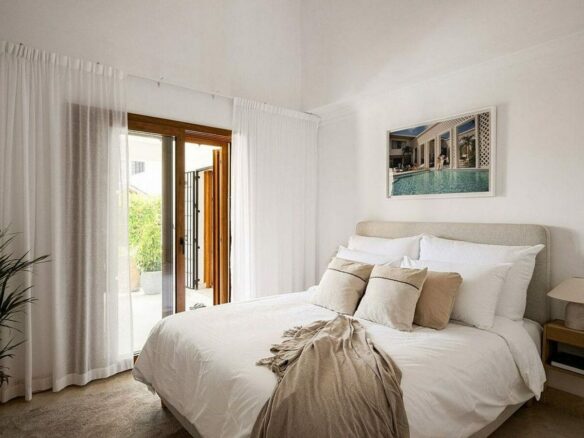 South facing family villa with private pool Rocio de Nagueles Golden Mile Marbella