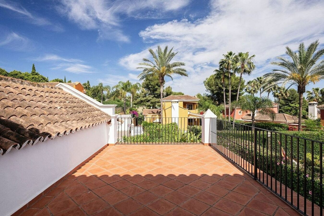 South facing family villa with private pool Rocio de Nagueles Golden Mile Marbella