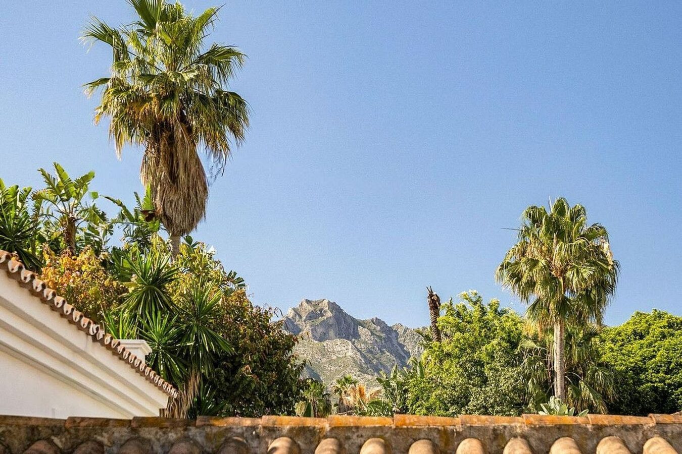 South facing family villa with private pool Rocio de Nagueles Golden Mile Marbella