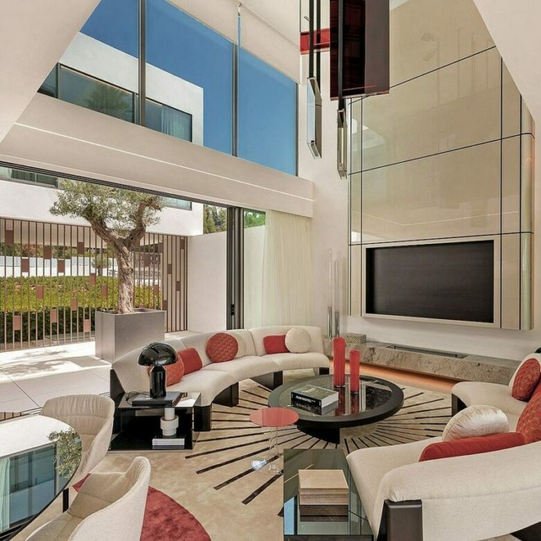 Ultramodern villa in gated community Golden Mile Marbella