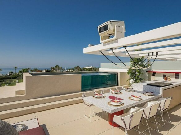 Ultramodern villa in gated community Golden Mile Marbella