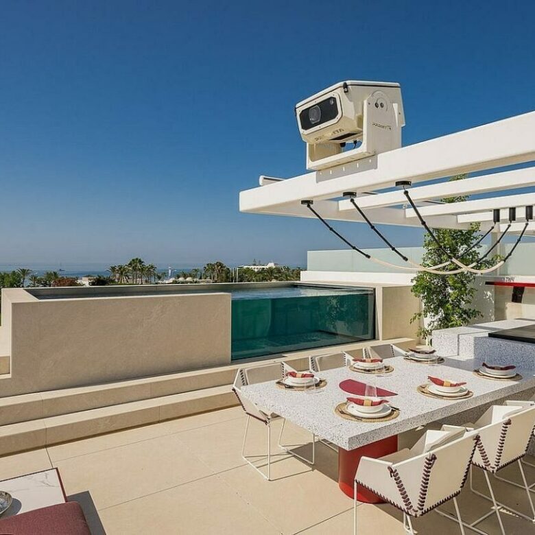 Ultramodern villa in gated community Golden Mile Marbella