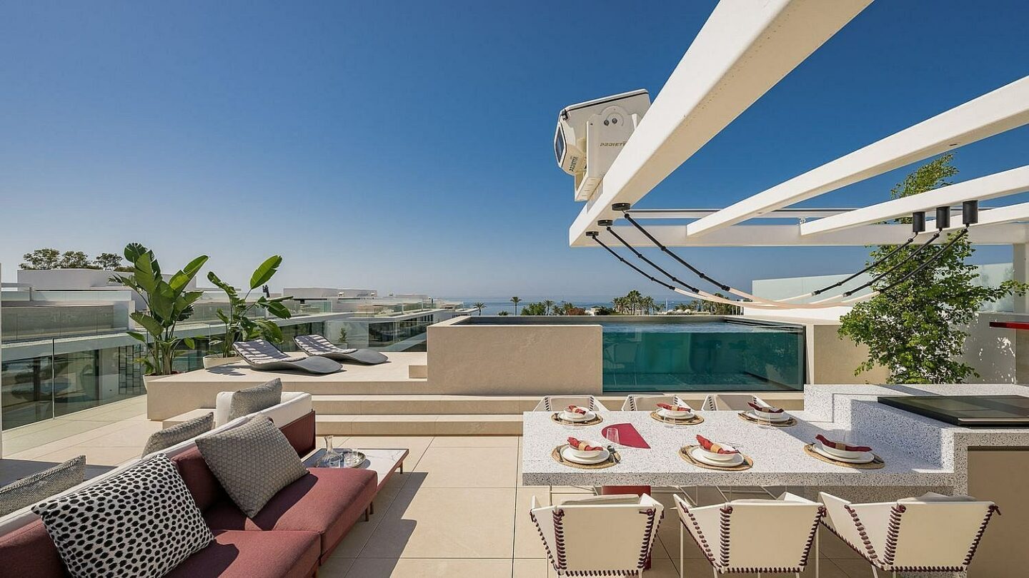 Ultramodern villa in gated community Golden Mile Marbella