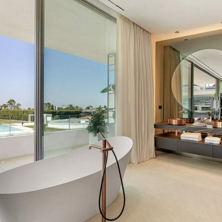 Ultramodern villa in gated community Golden Mile Marbella