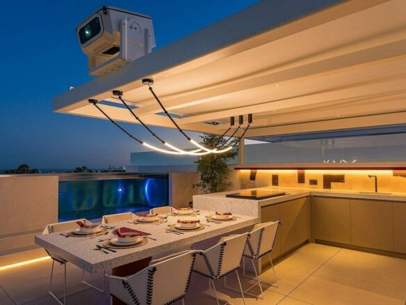 Ultramodern villa in gated community Golden Mile Marbella