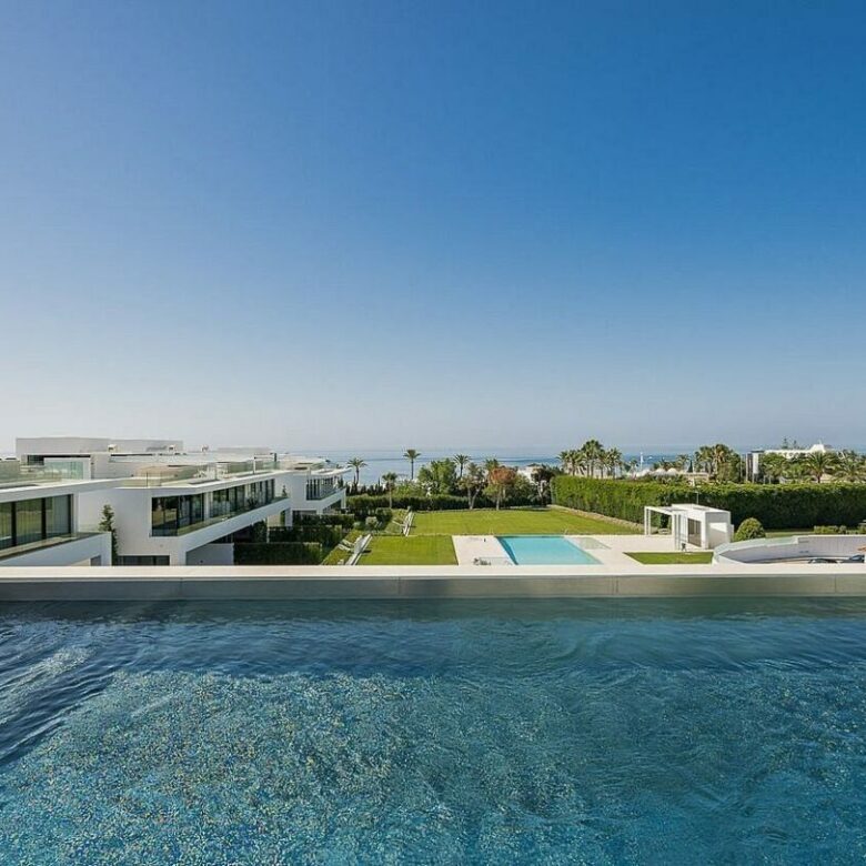 Ultramodern villa in gated community Golden Mile Marbella