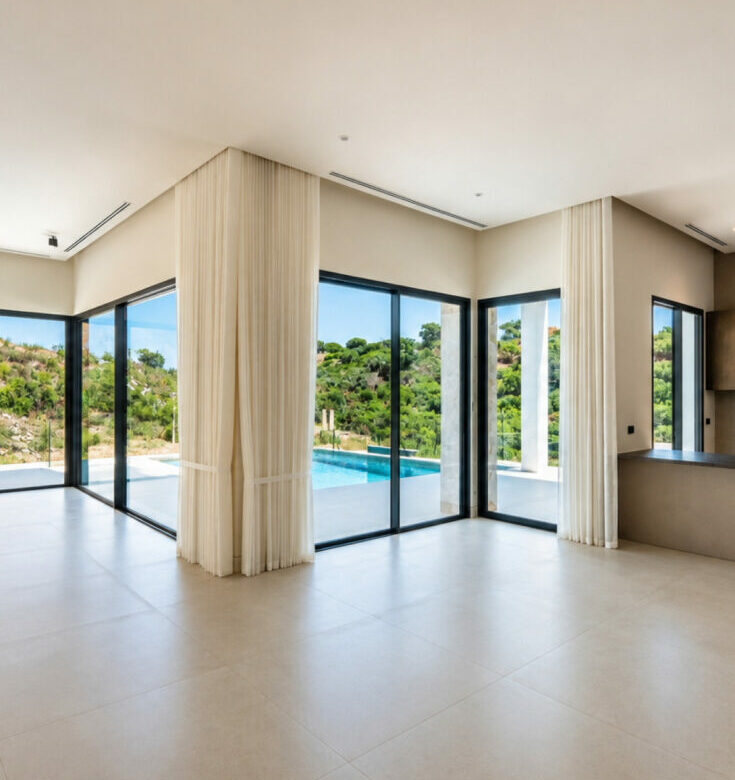 FOR SALE 🏡 Contemporary Designer Villa with Panoramic Sea Views – Elviria, Marbella East
