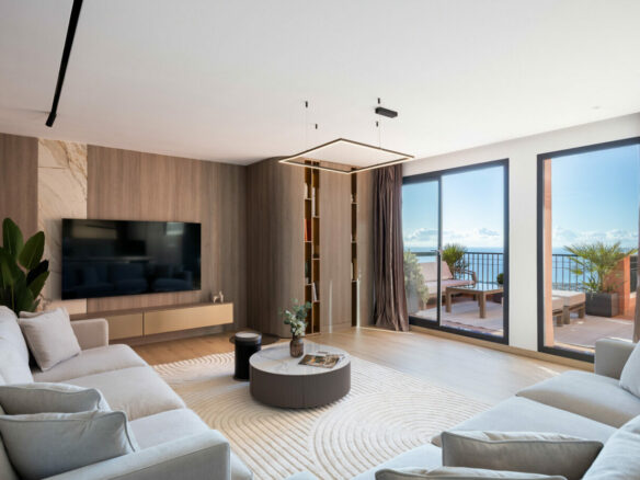 FOR SALE 🏡 Three-Bedroom Residence with 270° Sea Views, Two Terraces and Jacuzzi – Calahonda, Mijas Costa 🇪🇸