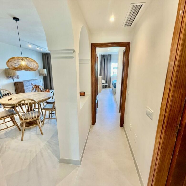 FOR SALE 🏡 Renovated Two-Bedroom Apartment with Private Beach Access – Costalita, Estepona 🇪🇸