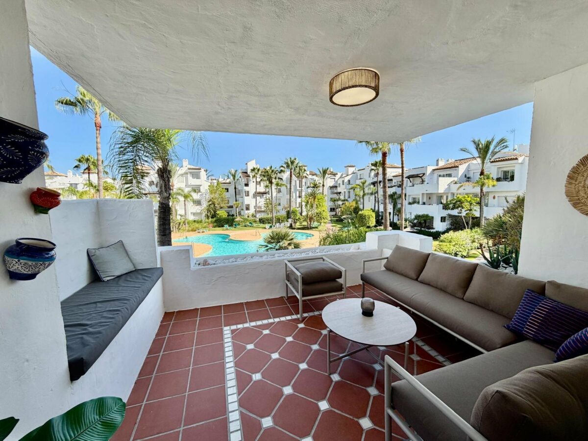 FOR SALE 🏡 Renovated Two-Bedroom Apartment with Private Beach Access – Costalita, Estepona 🇪🇸