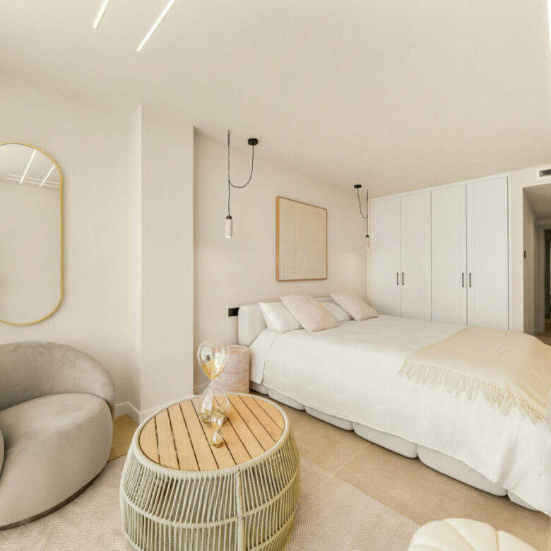 FOR SALE 🏡 Fully Renovated Three-Bedroom Apartment with Sea Views and Underfloor Heating – La Cerquilla, Nueva Andalucía 🇪🇸