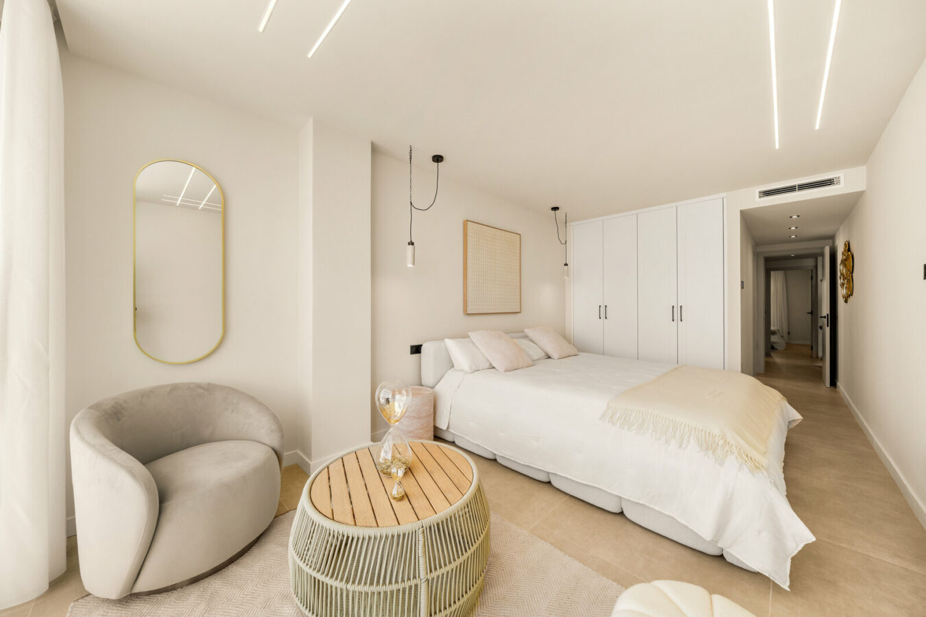 FOR SALE 🏡 Fully Renovated Three-Bedroom Apartment with Sea Views and Underfloor Heating – La Cerquilla, Nueva Andalucía 🇪🇸