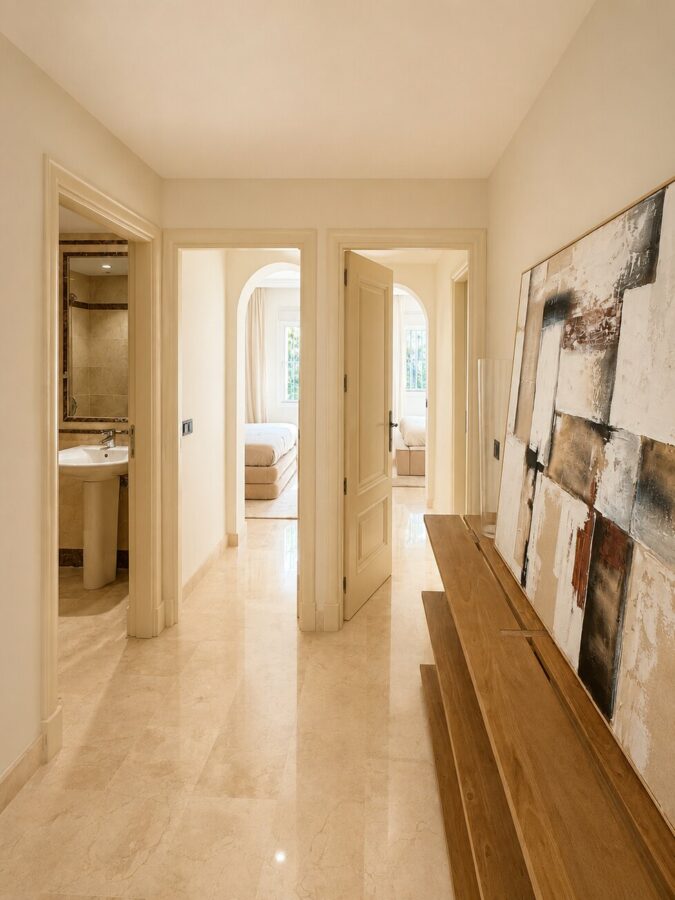 FOR SALE 🏡 Single-Level Ground Floor Apartment with Private Terrace and Garden Access – Sierra Blanca, Marbella Golden Mile 🇪🇸
