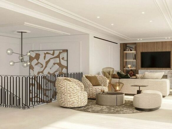 Frontline golf villa renovation project in Los Naranjos, Nueva Andalucia, Marbella
