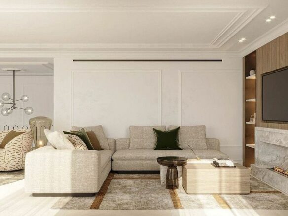 Frontline golf villa renovation project in Los Naranjos, Nueva Andalucia, Marbella