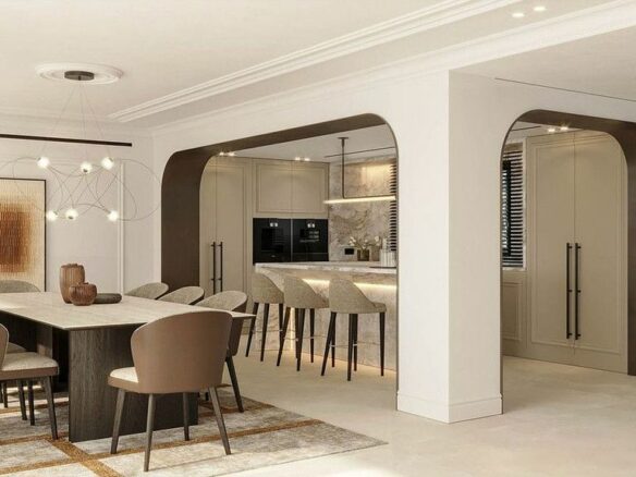 Frontline golf villa renovation project in Los Naranjos, Nueva Andalucia, Marbella