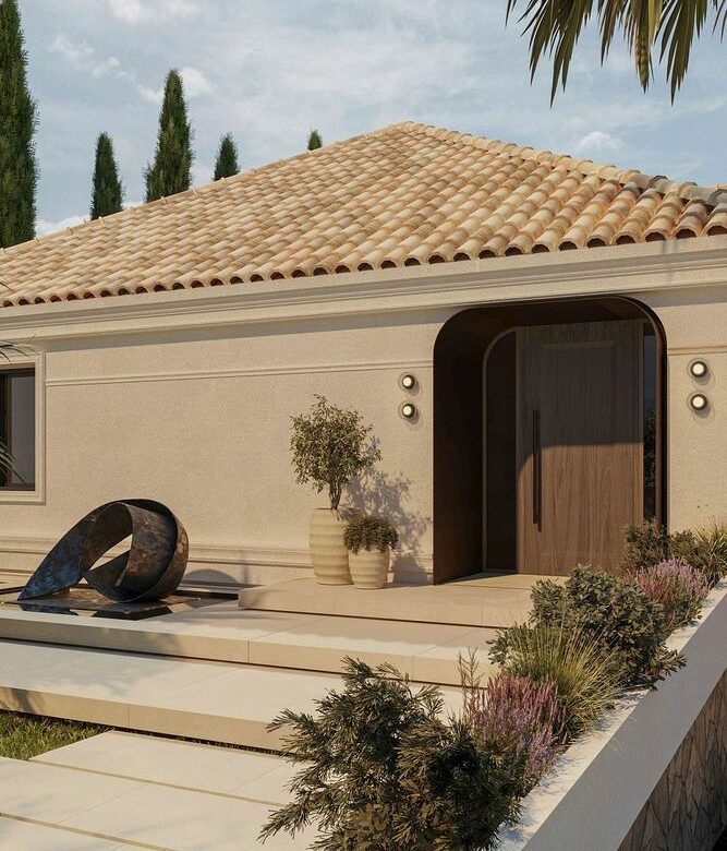 Frontline golf villa renovation project in Los Naranjos, Nueva Andalucia, Marbella