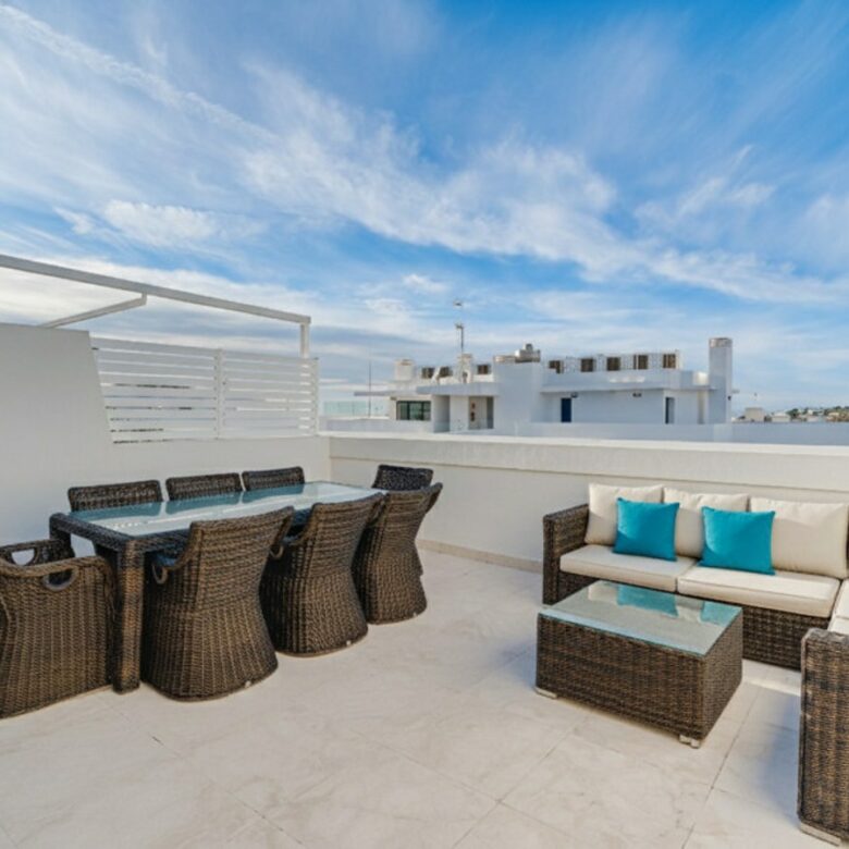 FOR SALE 🏡 Four-Bedroom Townhouse with Private Garden and Plunge Pool Solarium – La Cala de Mijas, Mijas Costa 🇪🇸