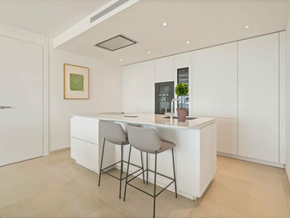 Modern kitchen with island