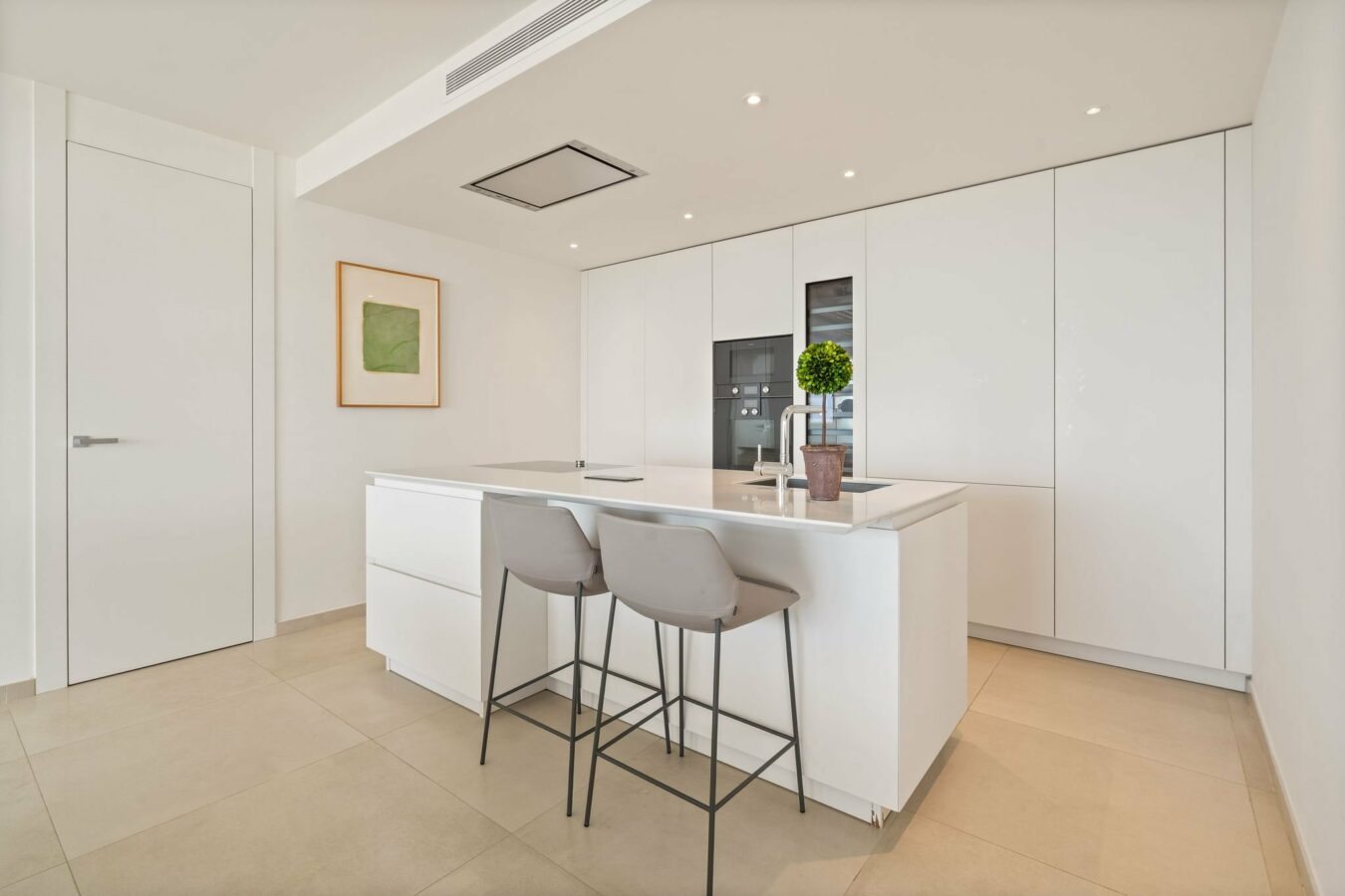 Modern kitchen with island