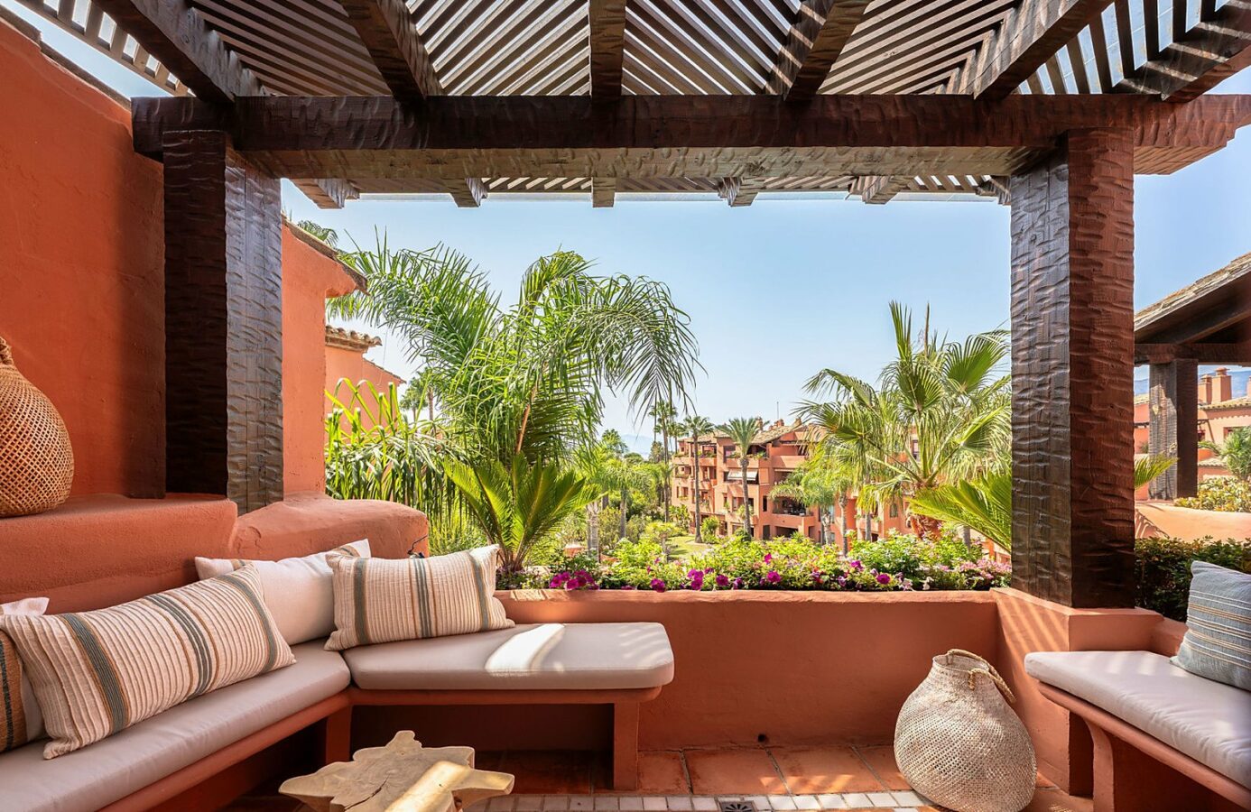 FOR SALE 🏡 Renovated Two-Bedroom Beachfront Penthouse with Sea Views – Las Chapas, Marbella East, Marbella 🇪🇸