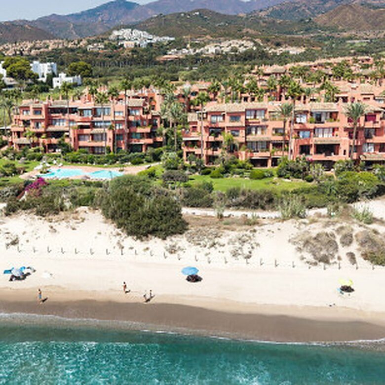 FOR SALE 🏡 Renovated Two-Bedroom Beachfront Penthouse with Sea Views – Las Chapas, Marbella East, Marbella 🇪🇸