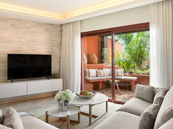 FOR SALE 🏡 Renovated Two-Bedroom Beachfront Penthouse with Sea Views – Las Chapas, Marbella East, Marbella 🇪🇸