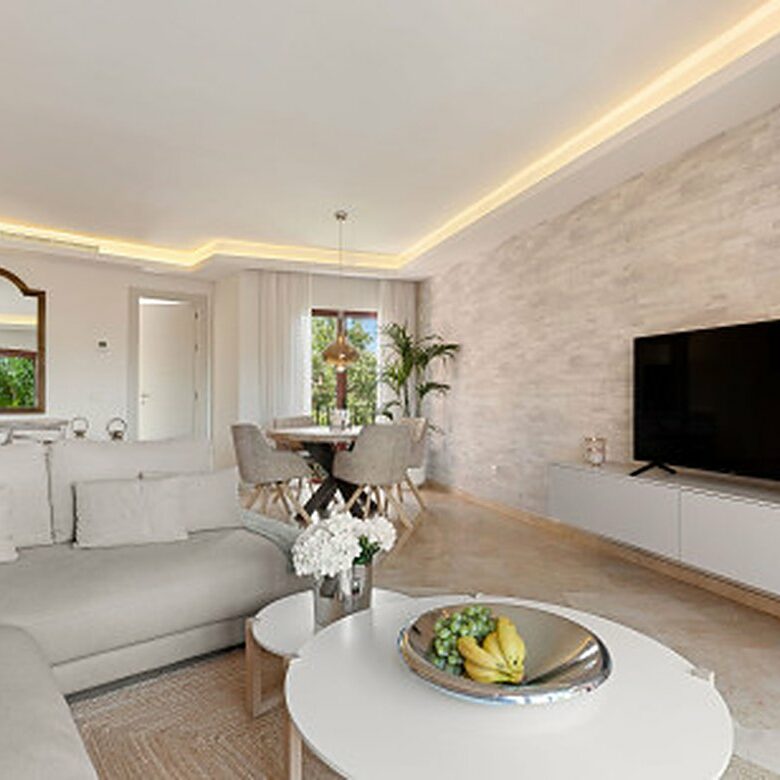 FOR SALE 🏡 Renovated Two-Bedroom Beachfront Penthouse with Sea Views – Las Chapas, Marbella East, Marbella 🇪🇸