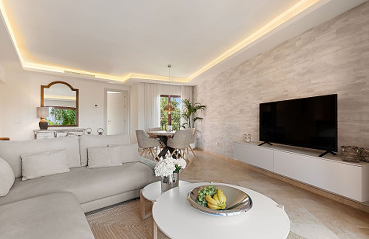 FOR SALE 🏡 Renovated Two-Bedroom Beachfront Penthouse with Sea Views – Las Chapas, Marbella East, Marbella 🇪🇸