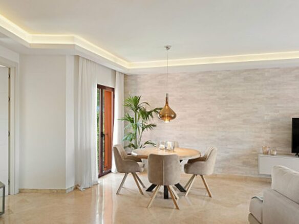 FOR SALE 🏡 Renovated Two-Bedroom Beachfront Penthouse with Sea Views – Las Chapas, Marbella East, Marbella 🇪🇸