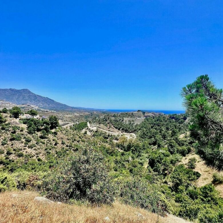 FOR SALE 🏡 Building Plot with Licensed Villa Project and Sea Views – El Madroñal, Benahavís 🇪🇸