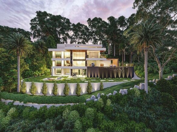 FOR SALE 🏡 Building Plot with Licensed Villa Project and Sea Views – El Madroñal, Benahavís 🇪🇸