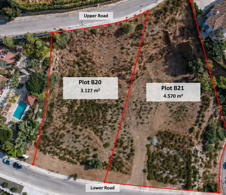 FOR SALE 🏡 Flat Southwest-Facing Plot with Panoramic Sea Views in a Gated Estate – Monte Mayor, Benahavís 🇪🇸