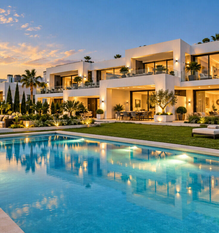 FOR SALE 🏡 Contemporary Corner Semi-Detached Villa with Private Pool and Basement – Guadalmina Alta, San Pedro de Alcántara 🇪🇸
